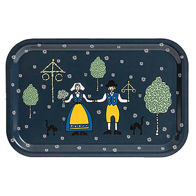 Bricka Arvidssons Textil Sverige 33x21 cm