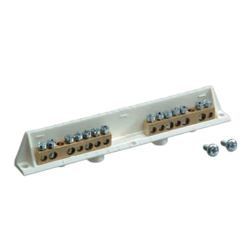 Noll- och jordskena Hager till Kapsling Vector 2281697