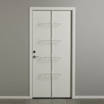 Kit Elfa för Skoförvaring På Dörr vit