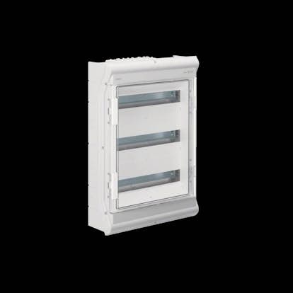 Plastkapsling Hager Vector Utanpåliggande för Inomhusmontering IP65