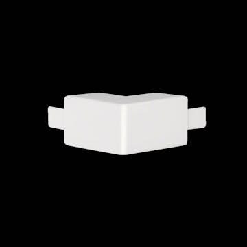 Ytterhörn till Matarkanal Hager LF/LFH 30 x 30 mm Halogenfri Vit RAL 9016