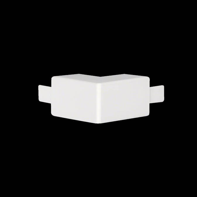 Ytterhörn till Matarkanal Hager LF/LFH 30 x 30 mm Halogenfri Vit RAL 9016