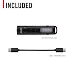 Uppladdningsbar COAST KL35R hög CRI Tvåfärgad Penlampa 600 lumen