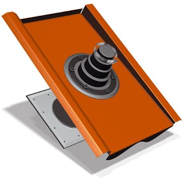 Genomföringspanna Benders Plåt Palema