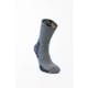 Socka Jobman Merino Tjock Mörkgrån/Svart