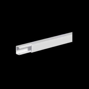 Matarkanal Hager LF 10 x 12 mm 2 meter PVC Vit RAL 9016