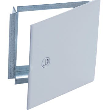 Inspektionslucka Gunnebo Fastening Lackerad RAL 9010