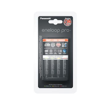 Batterikit Panasonic Smart Snabbladdare inkl. 4xAA 2500mAh