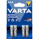 Batteri VARTA Ultra Litium LR03/AAA 4-Pack