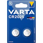 Batteri VARTA Litium CR2025 2-Pack