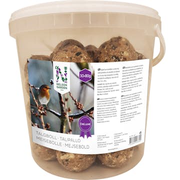 Fågelmat Nelson Garden Talgboll Deluxe 80 g