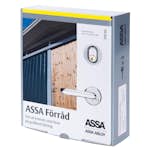 Förrådspaket ASSA ABLOY Nickel Bas Komplett Låssats för Förråd