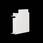 L-Vinkel till Matarkanal Hager LF/LFH 60 x 150 mm Halogenfri Vit RAL 9016