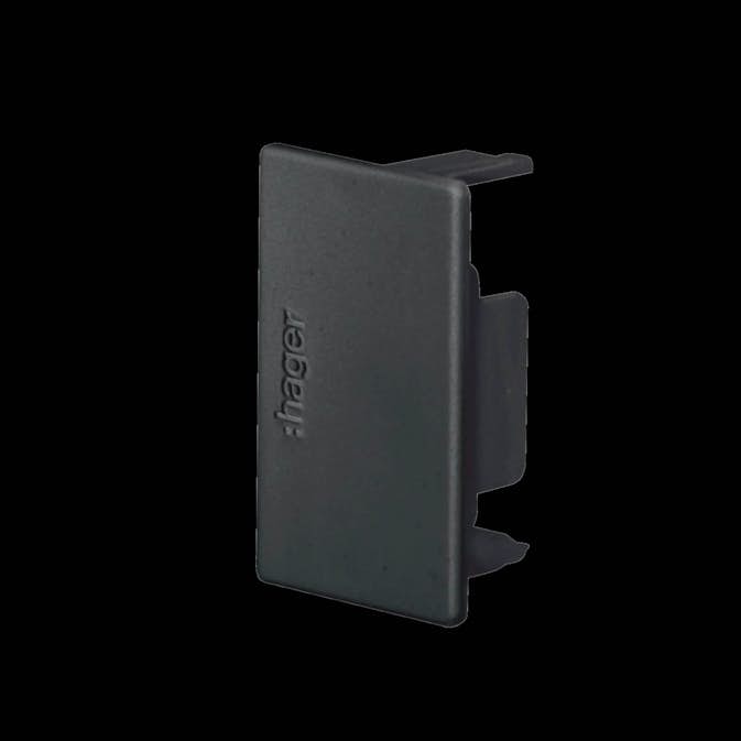 Ändstycke till Matarkanal Hager LF/LFH 30 x 45 mm Halogenfri