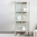 Vitrinskåp Venture Home Garis med Glasdörrar