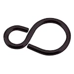 S-Hake Millers Sluten Svart 35 mm