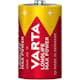 Batteri VARTA Alkaliska Max Power LR20/D 2-Pack