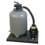 Sandfilterpump Planet Pool L Självsugande Poolpump med 6-Vägsventil