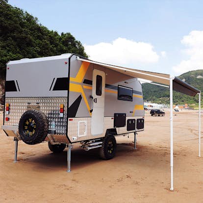 Markis Lyfco Väggmonterad För Husvagn