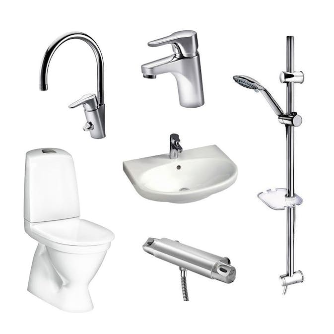Badrumspaket Gustavsberg Standardpaket 1