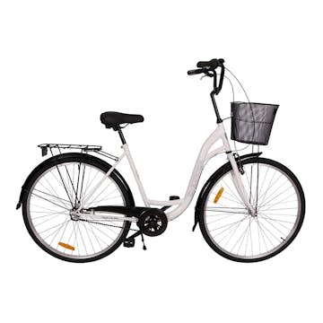 Damcykel Gardeney Shopper 28" Vit