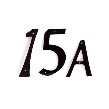 Husnummer Habo 573-574 Brunoxid