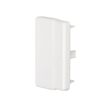 Ändstycke till Matarkanal Hager LF/LFH Flexibel 40/60/90 x 90 mm Halogenfri Vit RAL 9016