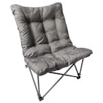 Campingstol Smart Living Grey Lounge Chair