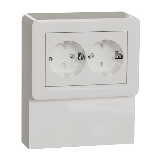 Sockeldosa Schneider Electric Exxact 2-vägs