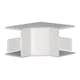 Innerhörn till Matarkanal Hager LF/LFH 30 x 30 mm Halogenfri Vit RAL 9016