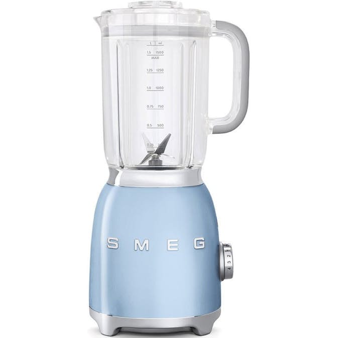Stavmixer Smeg BLF01PBEU Retro Pastellblå Blender med Iskross & Smoothieprogram
