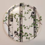 Bricka Arvidssons Textil Björkdungen Rund