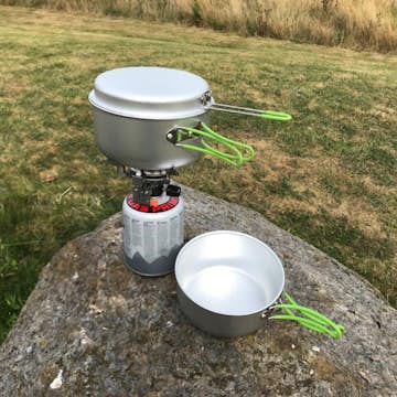 Matlagningsset Briv inkl gasbrännare