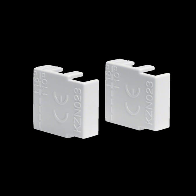 Ändstycke för Fasskenor Hager 3-polig