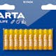 Batteri VARTA Alkaliska Longlife LR03/AAA 10-Pack