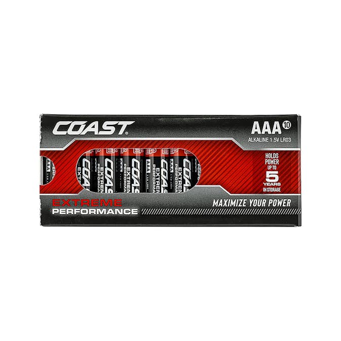 Batteri Coast AAA 10-Pack