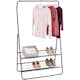 Klädställning WENKO Shiva En Klädstång med 2 Hyllor