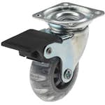 Länkhjul Millers Inline med Broms 50 mm