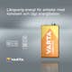 Batteri VARTA Alkaliska Longlife 9V 1-Pack
