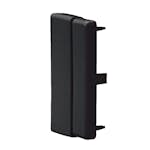 Ändstycke till Matarkanal Hager LF/LFH 60 x 110 mm Halogenfri Svart RAL 9011