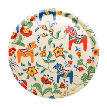 Bricka Arvidssons Textil Leksand Rund