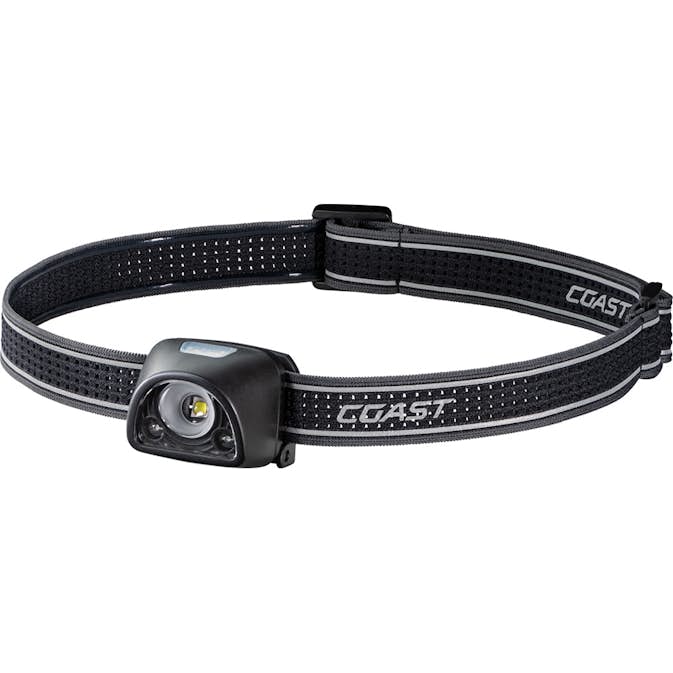 Pannlampa Coast FL1R Uppladdningsbar 435 Lumen Röd/Vit