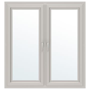 Sidohängt Fönster NorDan HelAlu 3-Glas 2-Luft Aluminium