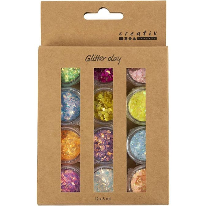 Modellera Creativ Company Glitter 12x5 ml