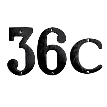 Husnummer Habo 570 Brunoxid