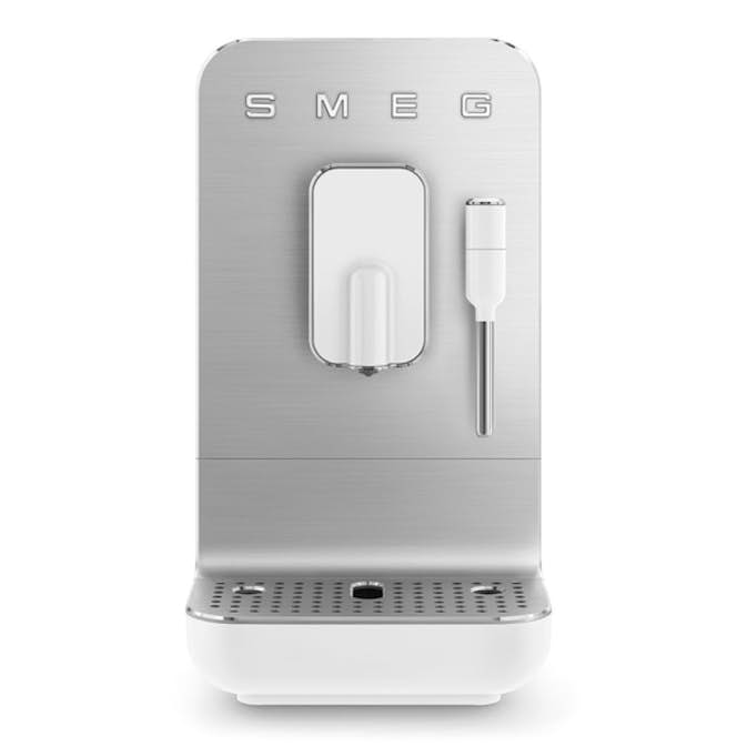 Espressomaskin Smeg BCC12WHMEU Vit med Mjölkskummare & Termoblock