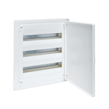 Plastkapsling Hager Golf Infälld med Vit Dörr IP40