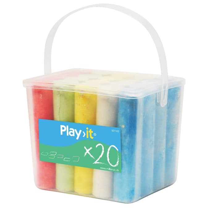 Färgkritor Home it 5 Färger 20 st