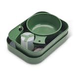 Matlåda Briv Standard Mörkgrön Tallrikslåda Camping