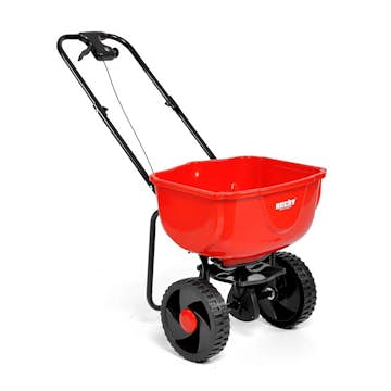 Gödningspridare HECHT med Handtag för Spridningsreglering 27 L
